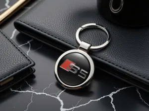 Cute Best Keyring Ring Metallic Style Premium